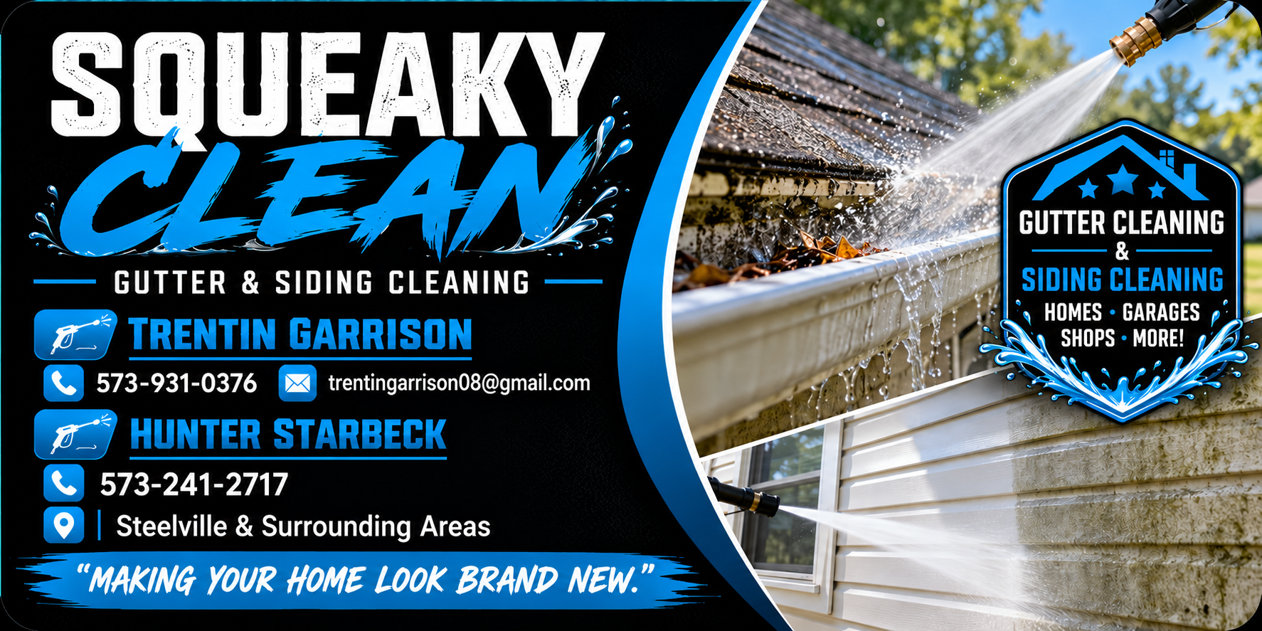 Squeaky Clean logo
